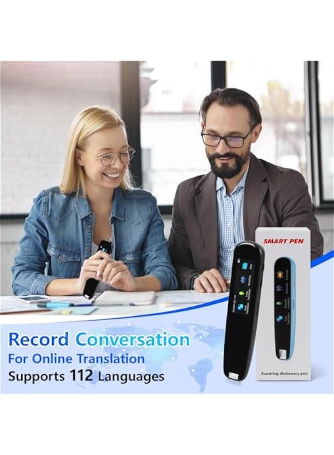 أنكوفو قلم ترجمة من فورمي بو، قلم ترجمة مسح ضوئي مع 112 لغة، جهاز التعرف الضوئي الضوئي الضوئي الرقمي للنص الى كلام 2.25 انش، قلم قراءة لعسر القراءة، مترجم صوتي فوري للدراسة والسفر والاعمال - Image 4