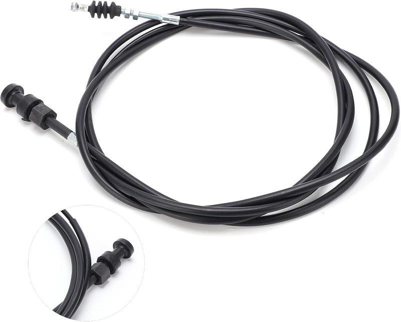 Starter Choke Cable 54017-7502, Replacement for Gas Mule 3010 Trans, ABS Metal Black Throttle Control Cable with Durable Construction for Reliable Engine Start - Image 4