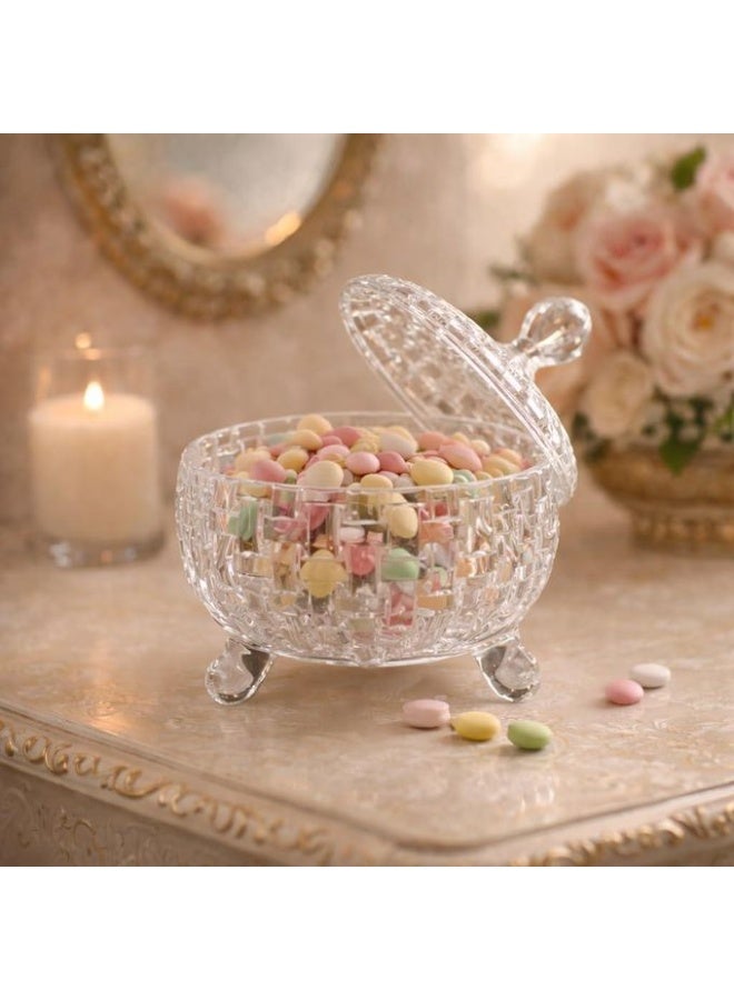 Bonbonniera and Glass Candy , Suger Bowl Multi-use 1 piece - Image 5