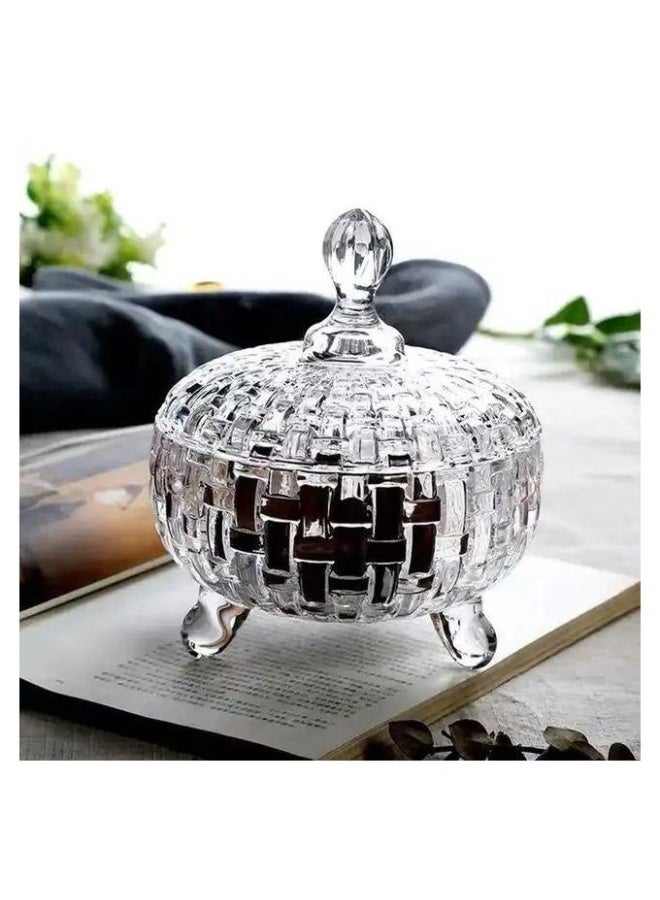 Bonbonniera and Glass Candy , Suger Bowl Multi-use 1 piece - Image 2
