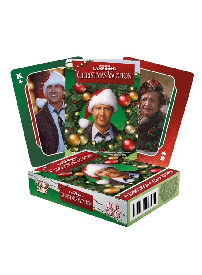 AQUARIUS Christmas Vacation Playing Cards - Themed Deck of Cards for Your Favorite Card Games - Officially Licensed National Lampoon Merchandise & Collectibles - Image 1