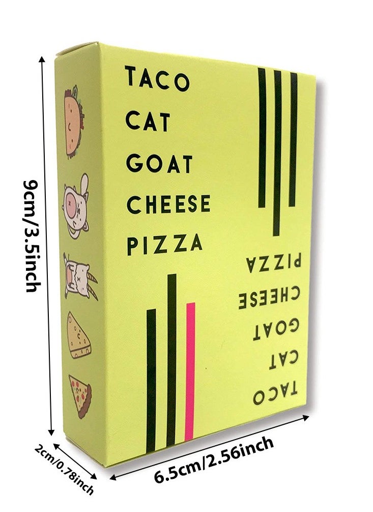 Bebiland Taco Cat Goat Cheese Pizza Social Card Game  - Image 2