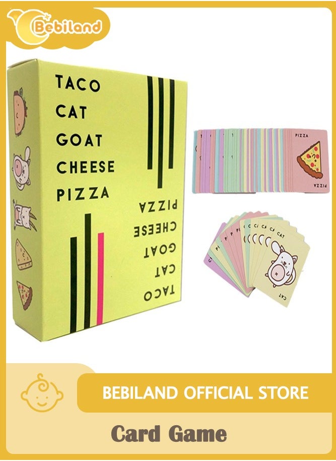 Bebiland Taco Cat Goat Cheese Pizza Social Card Game  - Image 1