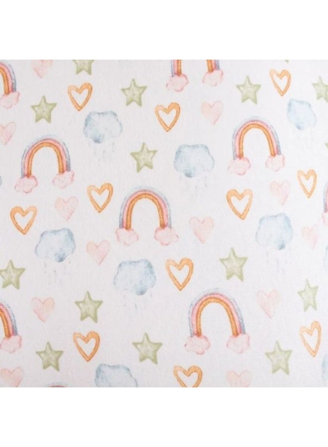 All4Ella Rainbow Dreams Fitted Cot Sheet - Image 3
