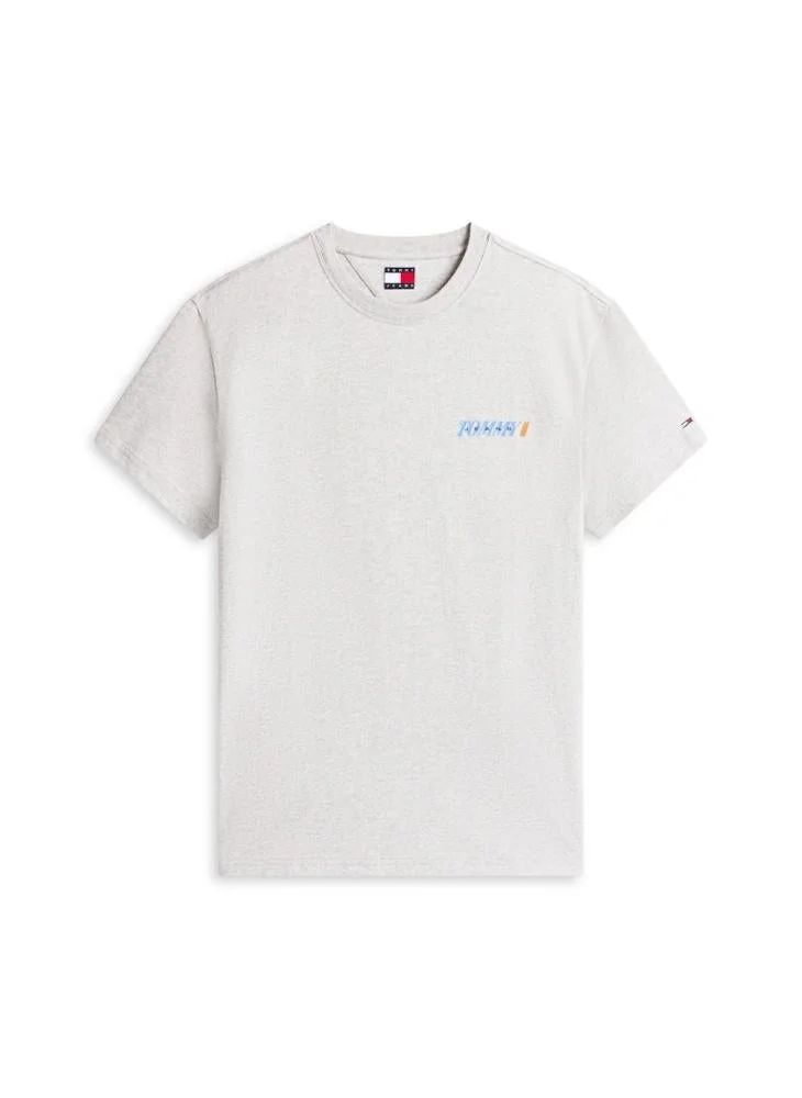 TOMMY JEANS  Vintage Back Logo Jersey T-Shirt for Men | Best Price UAE