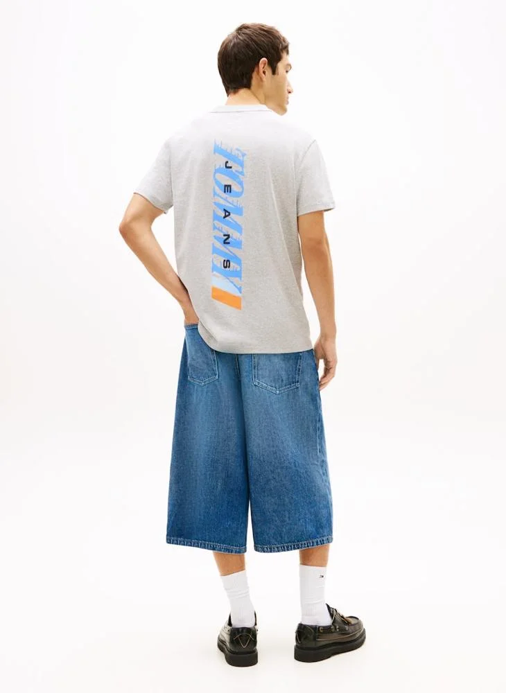 TOMMY JEANS Vintage Back Logo Jersey T-Shirt