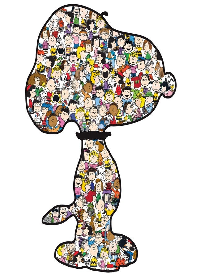 RoseArt - Peanuts - World's Largest Snoopy - 1600 Piece Shaped Puzzle for Adults - Image 1