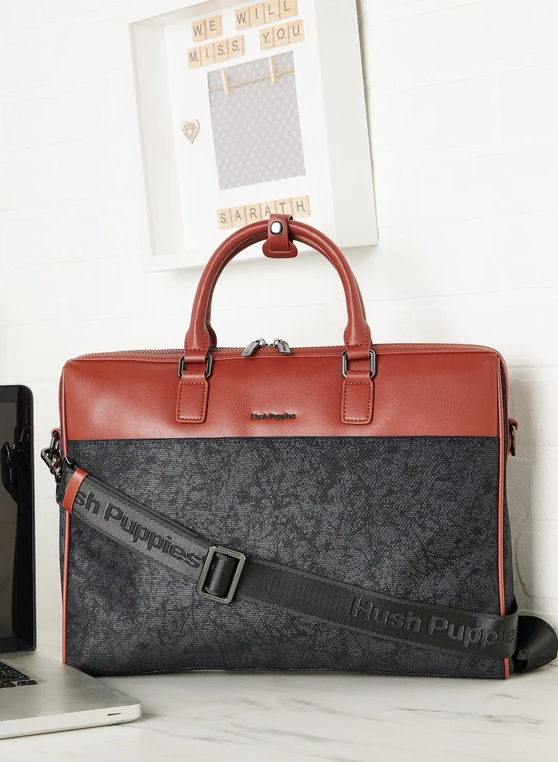 Hush Puppies Logo Laptop Bag for Men Best Price UAE