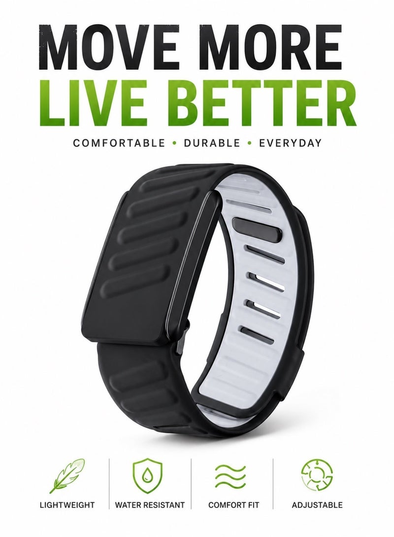Saudi Select Whoop Band Silicone Replacement Wrist Compatible with Whoop Strap 4.0 Ultra-Soft Waterproof and Sweatproof, Soft-Touch and Flexible Silicone, Premium Quality, Comfortable - Image 1