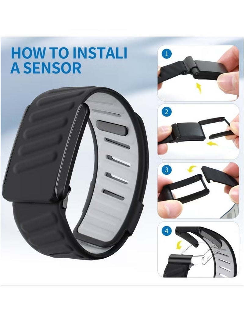 Saudi Select Whoop Band Silicone Replacement Wrist Compatible with Whoop Strap 4.0 Ultra-Soft Waterproof and Sweatproof, Soft-Touch and Flexible Silicone, Premium Quality, Comfortable - Image 4