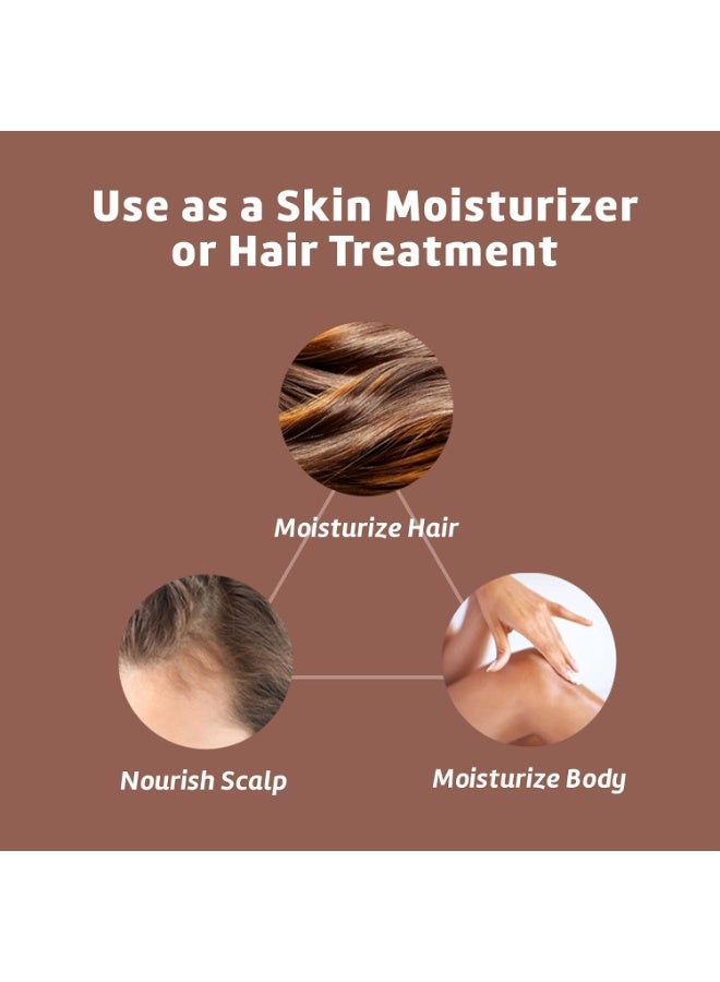 De La Cruz Coconut Oil - Expeller Pressed Coconut Oil for Skin and Hair - Natural Moisturizer for Skin and Hair Jumbo Jar - 5.5 oz - Image 5