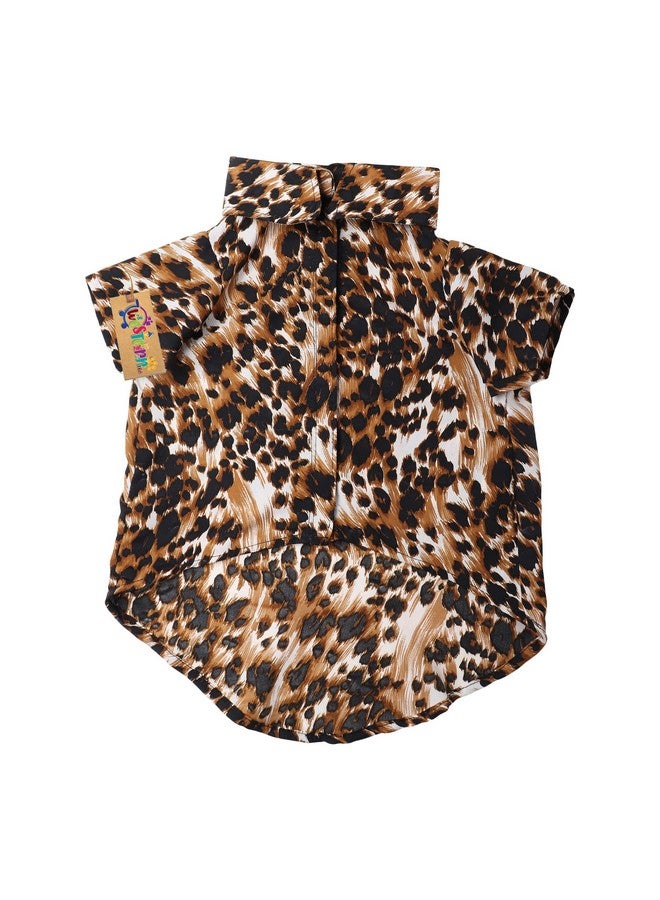 Western Era Super Soft Trendy Printed Shirt, Ultra Comfort Dog Apparel, Cotton Printed Breathable Basic Vest Dog Shirt, Lightweight Thin Shirt For Your Furies (Large - 22 Inch) (Leopard Print) - Image 5