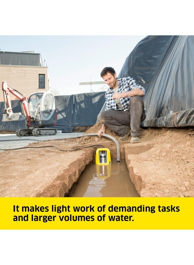 Karcher SP 22000 Dirt Submersible Pump with Level Sensor – Powerful 1000W Water Pump for Dirty Water Removal up to 22,000 l/h - Image 4