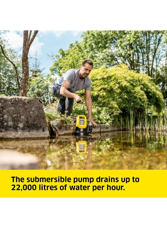 Karcher SP 22000 Dirt Submersible Pump with Level Sensor – Powerful 1000W Water Pump for Dirty Water Removal up to 22,000 l/h - Image 3