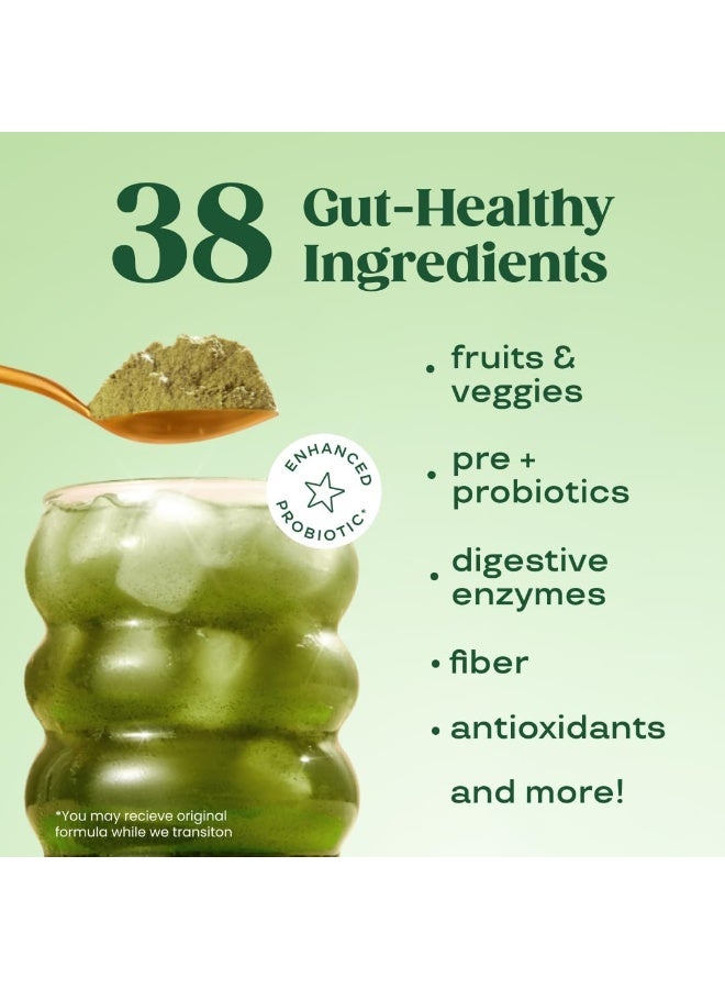 Bloom Nutrition Green Superfood | Super Greens Powder Juice & Smoothie Mix | Complete Whole Foods (Organic Spirulina, Chlorella, Wheat Grass), Probiotics, Digestive Enzymes, & Antioxidants (Berry) - Image 4