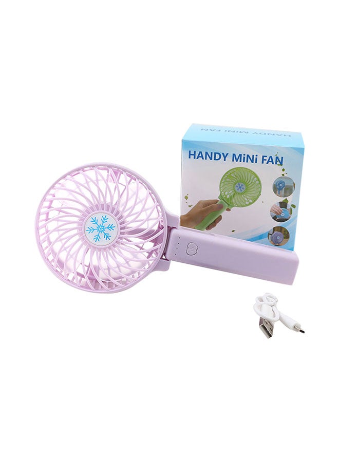 Loquat Foldable Three Mode Mini Fan Purple  - Image 5