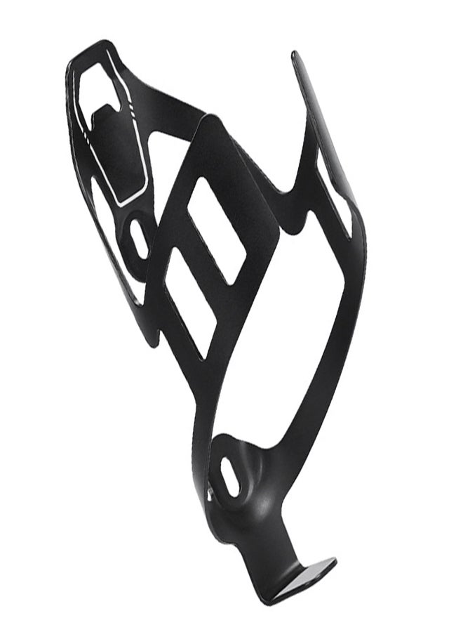 إنلي حامل زجاجة ماء للدراجة مصنوع من سبائك الألومنيوم، خفيف الوزن (26 غرام)، عالي المرونة، مناسب للدراجات الجبلية ودراجات الطرق والدراجات القابلة للطي، لون أسود - Image 4