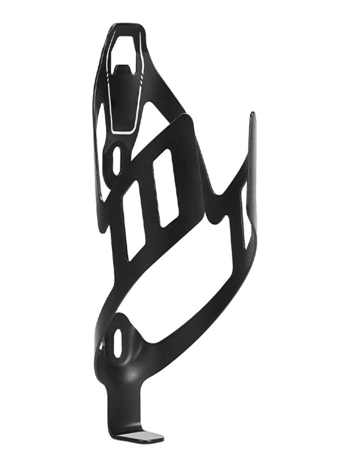 إنلي حامل زجاجة ماء للدراجة مصنوع من سبائك الألومنيوم، خفيف الوزن (26 غرام)، عالي المرونة، مناسب للدراجات الجبلية ودراجات الطرق والدراجات القابلة للطي، لون أسود - Image 3