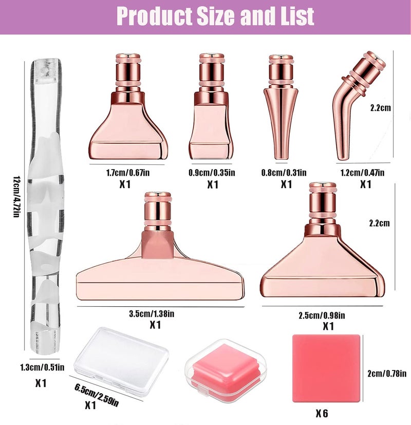 Heyseri Diamond Painting Pens, â€œClassic Wax Stylusâ€ Diamond Art Pen, Gem Painting Tools Accessories, Gem Art Pen with Metal Tips for 5D Craft Nail - Image 5