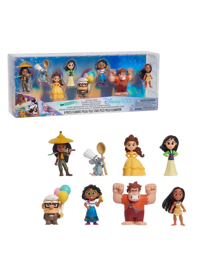 Just Play Disney100 Years of Defying Odds Celebration Collection Limited Edition 8-piece Figure Pack, Kids Toys for Ages 3 Up by Just Play - Image 1