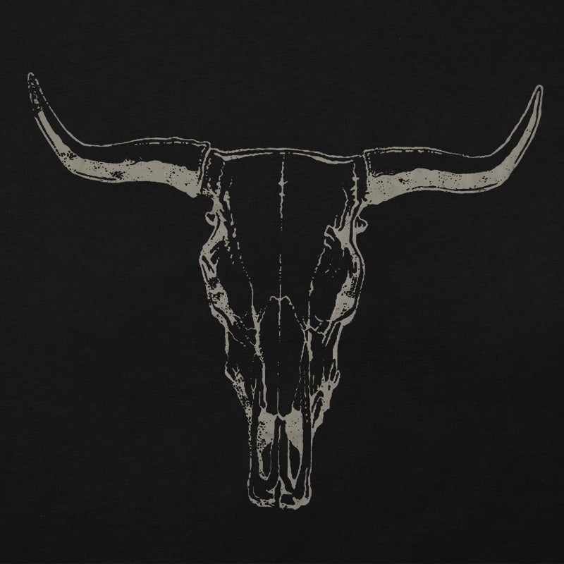UNIQUEONE Boho Cow Skull Shirt Women Cowgirl t Shirt Vintage Western Rodeo Graphic Tee Short Sleeve Bull Skull Casual Top - Image 2