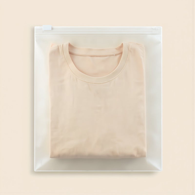 PE Zipper Bags 35x40cm Clear for Travel Storage Moving Organizing Ecommerce Shipping - Image 3