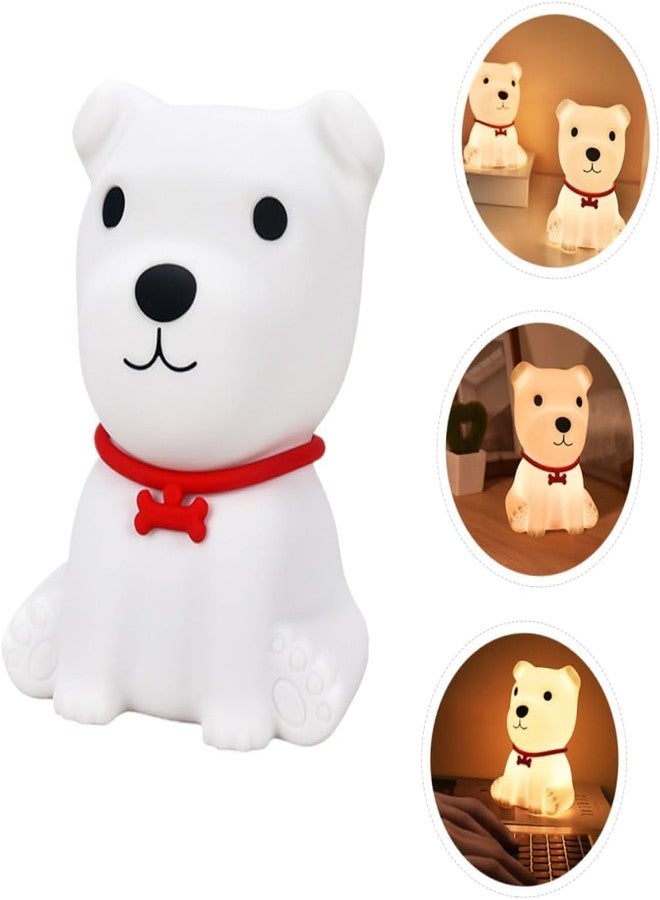 Zilloquil Silicone Kids Nursery Night Light, Cute Dog Light for Baby Room Decor, Boys, Girls, Baby, Home Decorations, Birthday Gifts Animal Lamp, USB Rechargeable, Color Changing (Puppy Lamp) - Image 4