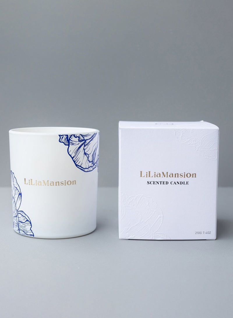 LiLiaMansion Scented Candle Luxury Gift Christmas Tree – Eucalyptus & Woody Notes – 210g – Festive Home Fragrance - Image 5