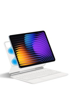 Magnetic Floating Wireless Keyboard Case Compatible with Xiaomi Mi Pad 7 / Mi Pad 7 Pro 11.2'' (2024), Bluetooth Keyboard with Multi-Touch Trackpad