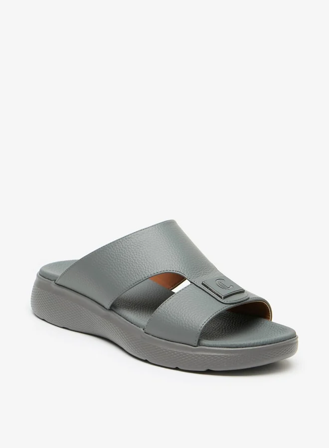 Le Confort Men's Textured Slip-On Arabic Sandals