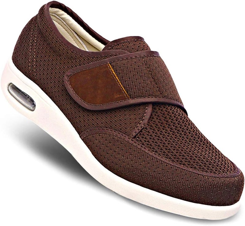 MEJORMEN Men's Edema Diabetic Shoes Adjustable Wide Width Outdoor Walking Sneakers Orthopedic Lightweight Comfy Casual Slippers for Elderly Swollen Feet Arthritis - Image 1