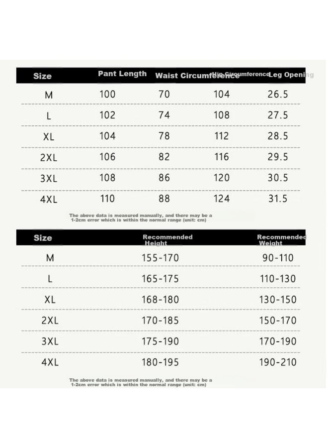 Dingfengbaoluo Fashion Tie-dye Casual Pants For Men, Autumn Loose-fit High-end Fashion Straight-leg Niche Long Trousers, Ys16 Apricot Color 3XL - Image 4