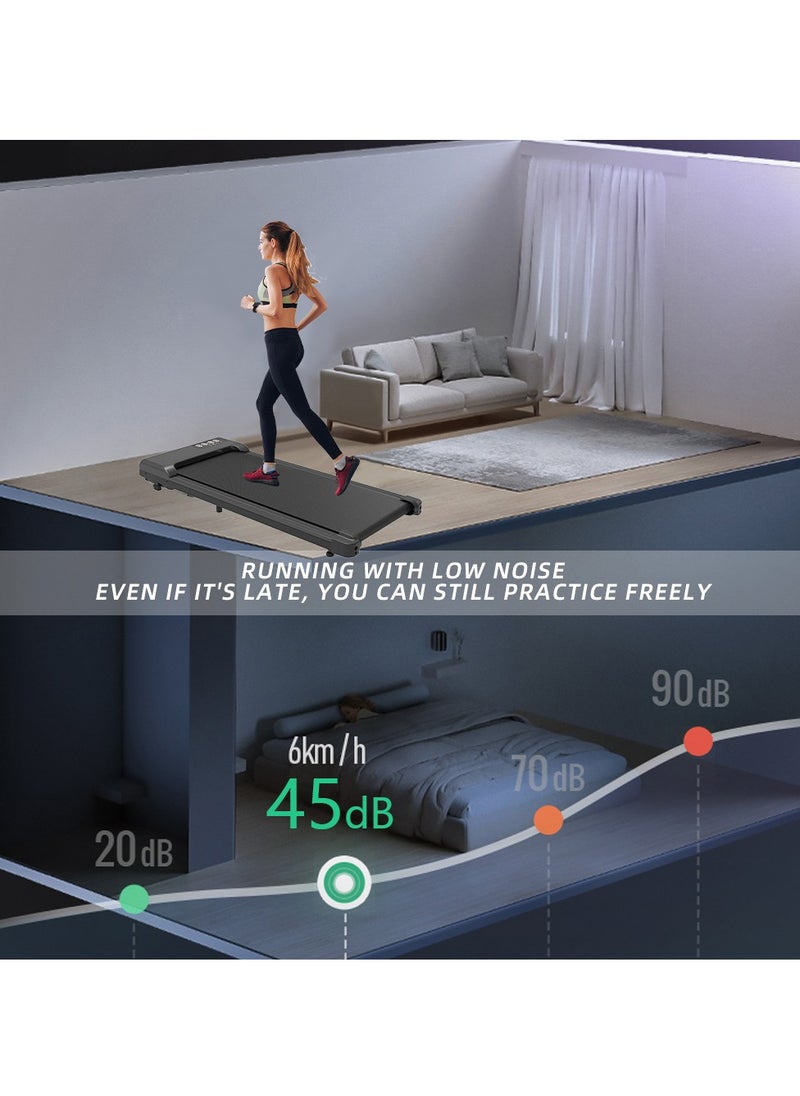 Generic - Walking Pad Treadmill 265 lb Capacity 3 in 1 Portable Under Desk Treadmill for Home and Office with Remote Control LED Display - Image 1