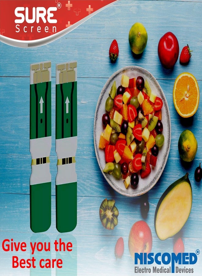 Niscomed SureScreen 50 Individually Blood Glucose Test Strips - Image 3