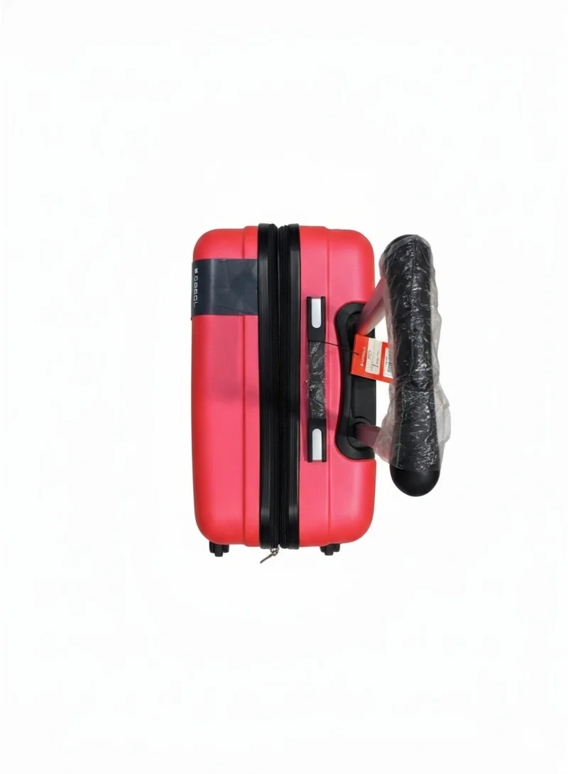 Gabol  Gabol Orleans Small Trolley Bag – Coral – ABS Hard Shell 4-Wheel Lightweight Travel Suitcase  | Best Price UAE