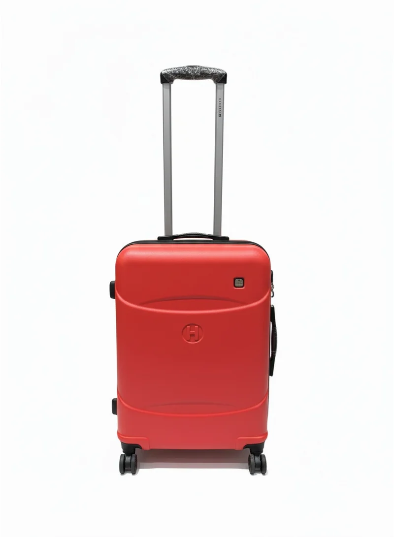 GABOL Gabol Orleans Small Trolley Bag – Coral – ABS Hard Shell 4-Wheel Lightweight Travel Suitcase