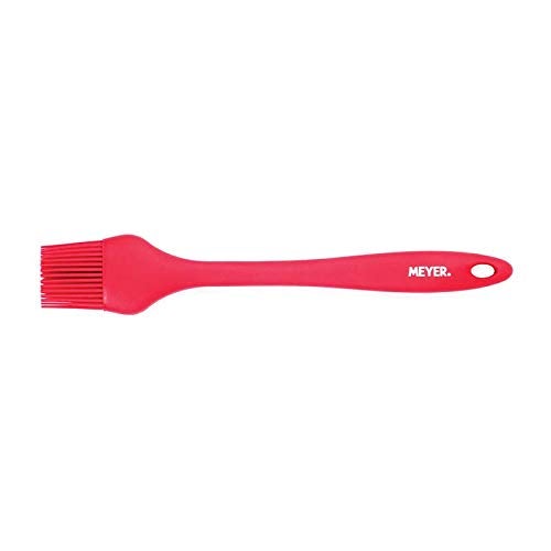 Meyer Silicone Brush | Silicone Oil Brush for Cooking | Oil Brush for Dosa Tawa | Brush for Oiling Pan | Oil Greasing Brush | Butter Brush | Kitchen Tool, Red - Image 1