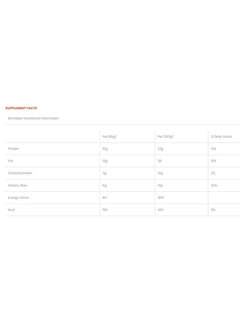بومبار ويفر عالي البروتين بنكهة آيس كريم الفانيليا 45 جم عبوة من 12 قطعة - Image 2