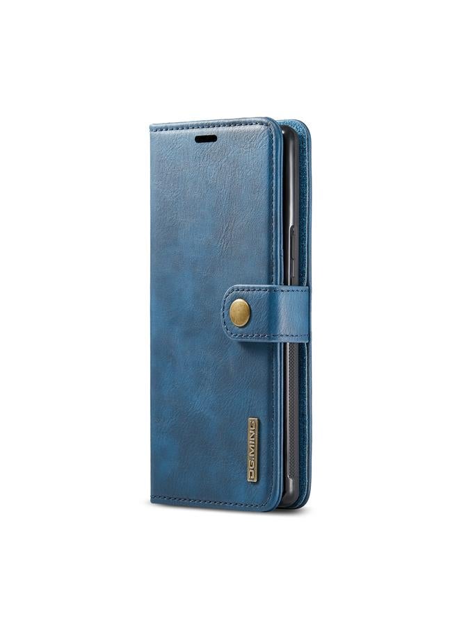 Dg مينغ جراب هاتف من الجلد المغناطيسي القابل للفصل بتصميم Crazy Horse لهاتف Google Pixel 6 Pro - Image 2