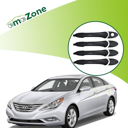 omoZone Exterior Door Handle FrontRear Left and Right Side Black Compatible with 20112014 Hyundai Sonata Replaces 826513S000 826523S000 826523S020 836523S000 - Image 3