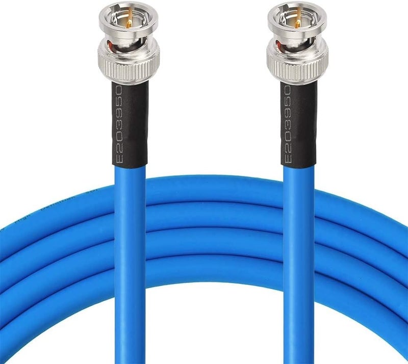 Superbat SDI Cable BNC Cable 3G/6G/12G (Belden 1694A)，10FT/15FT/30FT/50FT/100FT/200FT,Supports HD-SDI/3G-SDI/4K/8K，SDI Video Cable Precision Video Cable(1Pcs) - Image 1