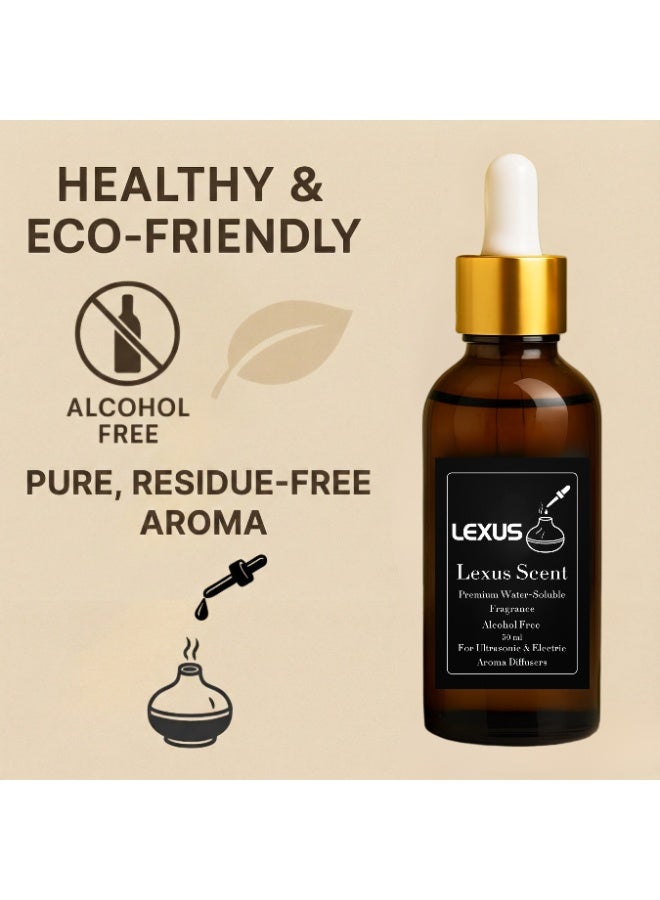 Lexus concentrated fragrance for electric and ultrasonic diffusers 50ml - home, office and car aroma oil - alcohol-free, residue-free purity - long-lasting performance - safe and clean - Image 3