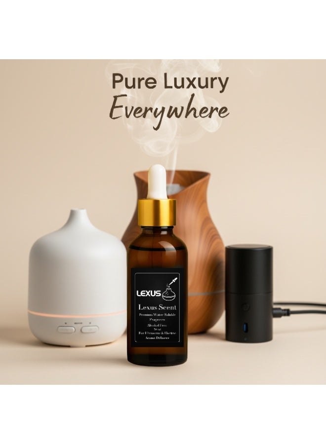 Lexus concentrated fragrance for electric and ultrasonic diffusers 50ml - home, office and car aroma oil - alcohol-free, residue-free purity - long-lasting performance - safe and clean - Image 5