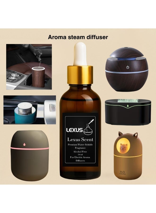 Lexus concentrated fragrance for electric and diffusers 50ml - home, office and car aroma oil - alcohol-free, residue-free purity - long-lasting performance - safe and clean - Image 2