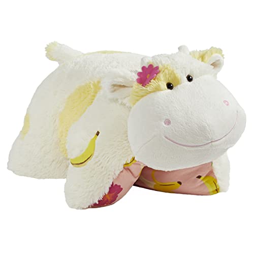 Pillow Pets Sweet Scented Banana Cow Stuffed Animal Plush Toy - Image 1