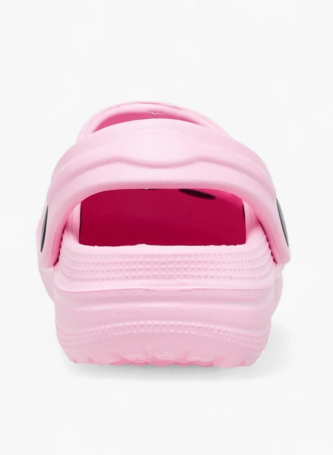 Flora Bella By Shoexpress Dinosaur Accent Clogs with Backstrap