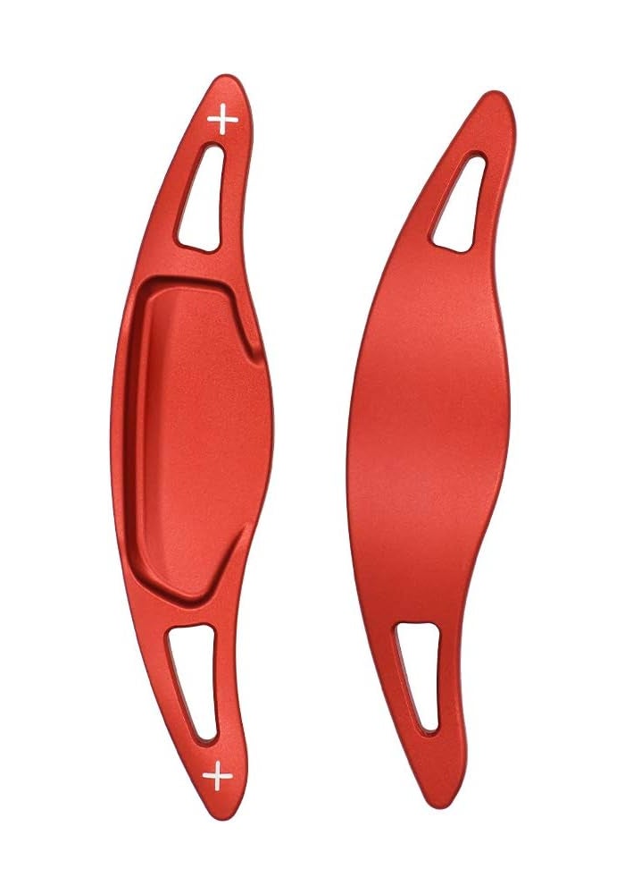 SANRILY Red Steering Wheel Shift Paddle Extensions for Kia Stinger - Image 2