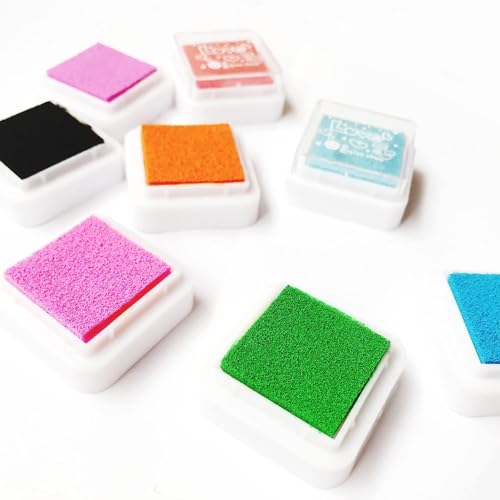 KRYTONE�Ink pad Stamp Coloured Printing Art Craft, Scrap-Booking Craft Stamp Pad DIY Color for Rubber Stamps (24 Color) - Image 3