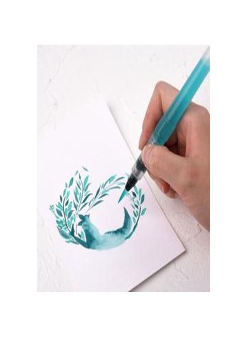 Smart 3 Brushes 155mm Portable Paint Brush Water Color Brushes Pencil Soft Watercolor Brush Pen for Beginner Painting Drawing Art Supplies - Image 4