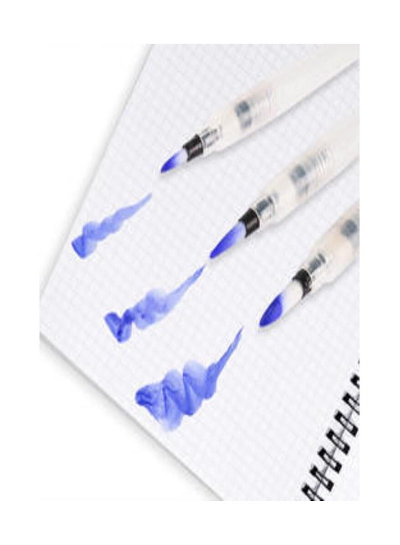 Smart 3 Brushes 155mm Portable Paint Brush Water Color Brushes Pencil Soft Watercolor Brush Pen for Beginner Painting Drawing Art Supplies - Image 1